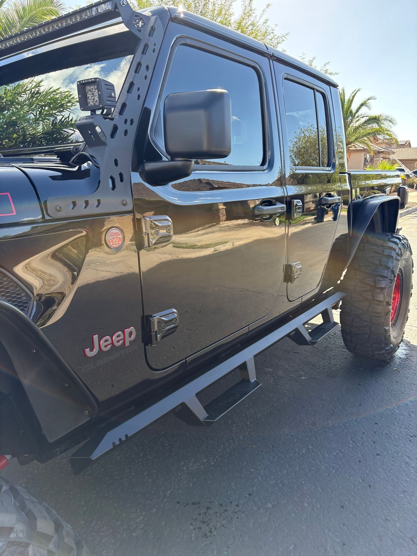 Jeep gladiator exterior car detail wash