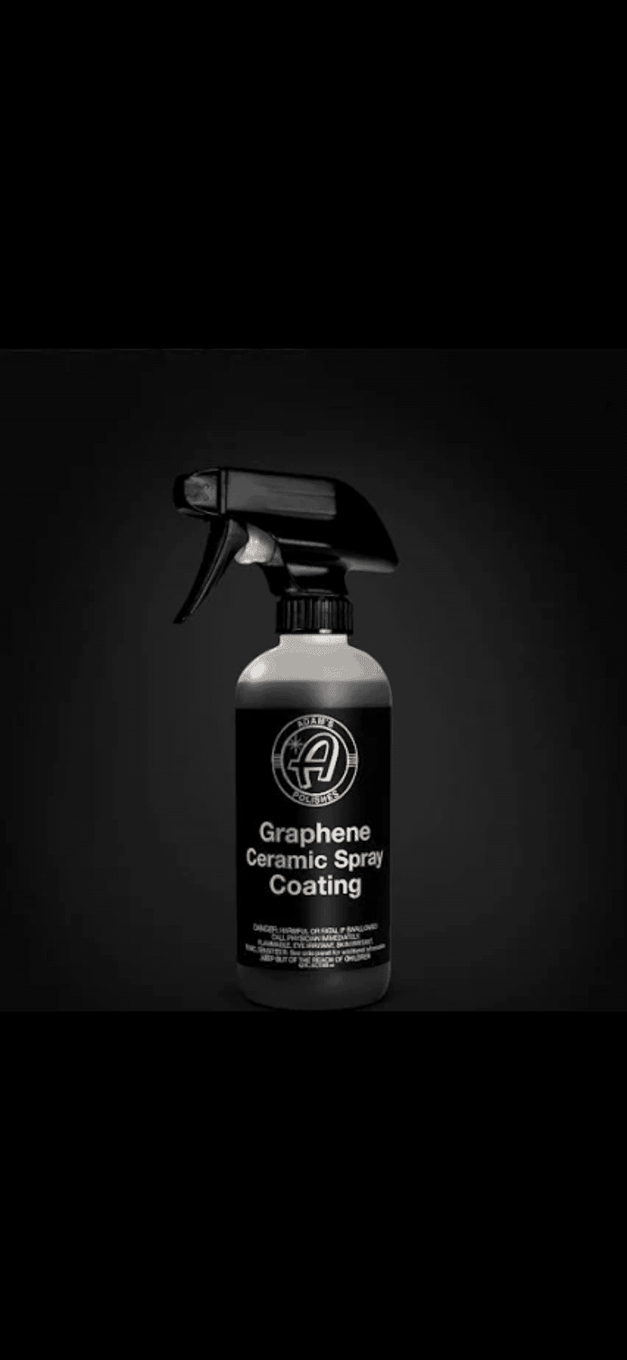 Professional auto detailing ceramic spray coating